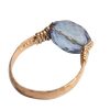 Gemshine - Damen - Ring - Spannring - Vergoldet - Amethyst - Blau – Bild 5