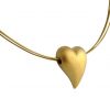 Gemshine  - Damen - Herz - Halskette - Anhänger - 925 Silber - Vergoldet - 2,5 cm – Bild 4