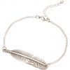 Gemshine - Armband - Feder - Silber - Boho – Bild 3