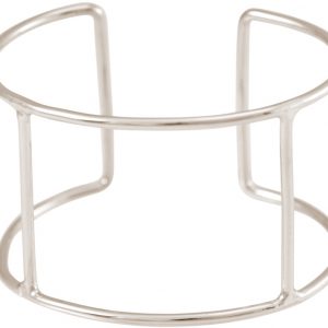 Gemshine - Damen - Armband - Armreif - Silber - Design - Scandi - Minimalistisch - Geometrisch - Design - 5,7 cm