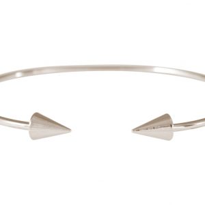 Gemshine - Damen - Armband - Armreif - Silber - Kegel - Kugel - Scandi - Minimalistisch - Geometrisch - Design