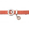 Gemshine - Damen - Armband - Frieden - Peace - WISHES - Rosenquarz - Rosa - Pink - Magnetverschluss – Bild 3