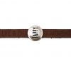 Gemshine - Damen - Armband - Happy - WISHES - Braun - Dunkel - Magnetverschluss – Bild 3