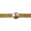 Gemshine - Damen - Armband - Happy - WISHES - Braun - Sand - Magnetverschluss – Bild 3