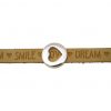 Gemshine - Damen - Armband - Herz - Liebe - WISHES - Braun Sand - Magnetverschluss – Bild 3