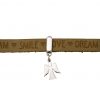Gemshine - Damen - Armband - Schutz Engel - 925 Silber - WISHES - Braun Sand - Magnetverschluss – Bild 3