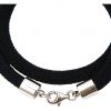Gemshine - Damen - Armband - Wickelarmband - 925 Silber - Lebensbaum - Schwarz – Bild 4