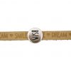 Gemshine - Damen - Armband - Wunsch - WISHES - Braun - Sand - Magnetverschluss – Bild 3