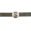Gemshine - Damen - Armband - Wunsch - WISHES - Grau - Anthrazit - Magnetverschluss – Bild 3