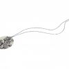 Gemshine - Damen - Halskette - Anhänger - Medaillon - Perlmutt - CHERRY BLOSSOM - 925 Silber - Schwarz Blau - 5 cm – Bild 4