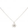 Gemshine - Damen - Halskette - Anhänger - SCHNEEFLOCKE - 925 Silber - 1,5 cm – Bild 3