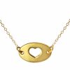 Gemshine - Damen - Halskette - Anhänger - WISHES - Herz - Gold - 47 cm – Bild 3
