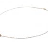 Gemshine - Damen - Halskette - WISHES - LOVE - Rose Gold - 48 cm – Bild 4
