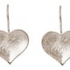 Gemshine - Damen - Herz - Ohrringe - Ohrhänger - 925 Silber - 2,5 cm