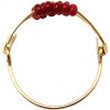Gemshine - Damen - Ring - Vergoldet - Rubin - Rot, Ringgröße:52 (16.6) – Bild 4