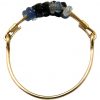 Gemshine - Damen - Ring - Vergoldet - Saphir - Blau, Ringgröße:50 (15.9) – Bild 4