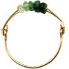 Gemshine - Damen - Ring - Vergoldet - Smaragd - Grün, Ringgröße:61 (19.4) – Bild 4