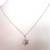 Gemshine - Damen - Halskette - Anhänger - SCHNEEFLOCKE - 925 Silber - 2 cm – Bild 5
