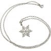 Gemshine - Damen - Halskette - Anhänger - SCHNEEFLOCKE - 925 Silber - 2 cm – Bild 4