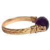 Gemshine - Damen - Ring - Spannring - Vergoldet - Amethyst - Violett, Ringgröße:54 (17.2) – Bild 5