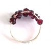 Gemshine - Damen - Ring - 925 Silber - Granat - Dunkelrot, Ringgröße:59 (18.8) – Bild 5