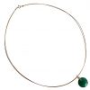 Gemshine - Damen - Ohrringe  - Vergoldet - Onyx - Facettiert - Grün - 2 cm – Bild 5