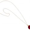 Gemshine - Damen - Halskette - 925 Silber - Vergoldet - Rubin - Rot - CANDY - 45 cm – Bild 4