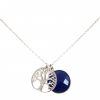 Gemshine - Damen - Halskette - Anhänger - LEBENSBAUM - 925 Silber - Saphir - Blau - 45 cm – Bild 4