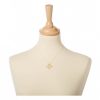 Gemshine - Damen - Halskette - Anhänger - Kreuz - 925 Silber Vergoldet - 3 cm – Bild 4