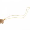 Gemshine - Damen - Halskette - Anhänger - 925 Silber Vergoldet - Chalzedon - Grau - GEM - 2,5 cm – Bild 3