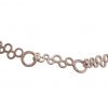 GEMSHINE Damenhalskette Choker in Silber oder rose vergoldet mit längenverstellbares schwarzes Samtband. Made in München / Germany. Qualitätsvoller Schmuck im edlen Etui., Metall Farbe:Silber – Bild 3