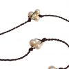 Gemshine - Damen - Halskette - Perlen - Tahiti - Weiß - Leder - 925 Silber - 60 cm – Bild 5