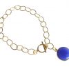 Gemshine - Damen - Armband - Vergoldet - Onyx - Blau - CANDY – Bild 5