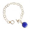 Gemshine - Damen - Armband - Vergoldet - Onyx - Blau - CANDY – Bild 4