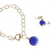 Gemshine - Damen - Armband - Vergoldet - Onyx - Blau - CANDY – Bild 3