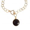 Gemshine - Damen - Armband - Vergoldet - Rauchquarz - Braun - CANDY – Bild 5