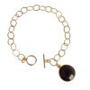 Gemshine - Damen - Armband - Vergoldet - Rauchquarz - Braun - CANDY – Bild 4