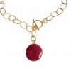 Gemshine - Damen - Armband - Vergoldet - Rubin - Rot - CANDY – Bild 5