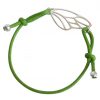 Gemshine - Damen - Armband - KNOTS - Schmetterling Flügel -  925 Silber - Grün - Größenverstellbar – Bild 3