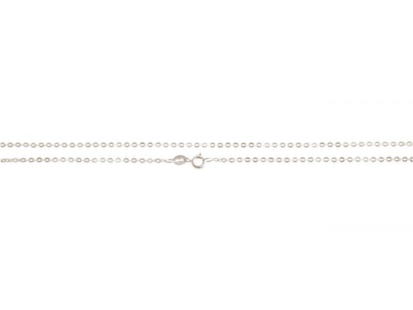GEMSHINE 925 Silber Halskette. 1,5 mm Ankerkette im klassischen Design mit Längen von 40 bis 46 cm, Ketten Länge:46 – Bild 3
