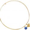 Gemshine - Damen - Halskette - Anhänger - 925 Silber - Vergoldet - BEE - Biene - Saphir - Blau - 45 cm – Bild 3