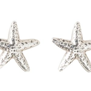 GEMSHINE Maritim Nautics Ohrstecker mit Seesternen aus 925 Silber, hochwertig vergoldet oder rose im Navy Stil - Ohrringe Made in Madrid, Spanien