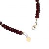 Gemshine - Damen - Armband  - 925 Silber - Granat - Facettiert - Rot - Dunkelrot – Bild 4