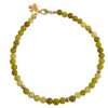 Gemshine - Damen - Armband  - Vergoldet - Jade - Grün – Bild 3