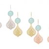 GEMSHINE Damenohrringe mit Mandalas und Chalcedon Edelsteinen. Ohrhänger .Made in Madrid / Spanien. Im eleganten Geschenketui geliefert. – Bild 3