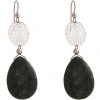 GEMSHINE Damenohrringe mit Mandalas und Labradoriten hervorragender Qualität. Ohrhänger. Made in Madrid / Spanien. Im eleganten Geschenketui., Metall Farbe:Silber – Bild 3