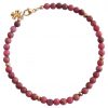 Gemshine - Damen - Armband Set - Marble Rose Gold - Aquamarin - Rosenquarz - Blau - Rosa - Vergoldet – Bild 4