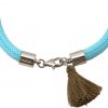 Gemshine - Damen - Armband - 925 Silber - Edelstein - Rauchquarz - Engel - Blau - Braun – Bild 4