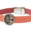 Gemshine - Damen - Armband - Lebensbaum - Natur - WISHES - Rosa - Pink - Magnetverschluss – Bild 3