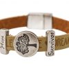 Gemshine - Damen - Armband - Lebensbaum - WISHES - Braun - Sand - Magnetverschluss - Hope - Survivor